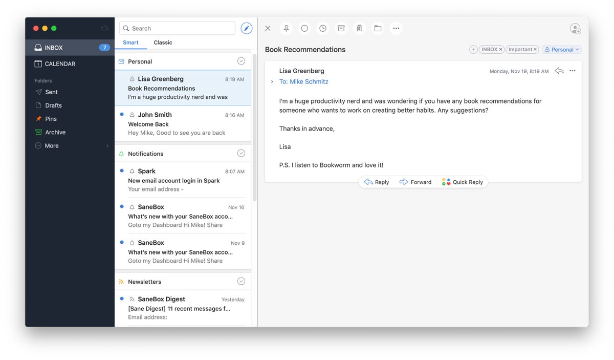 best business email for mac